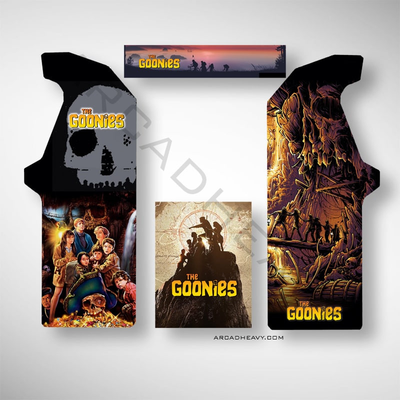 Stickers Les Goonies Pour Borne D'arcade MAME - Déco Rétro + Cadeaux